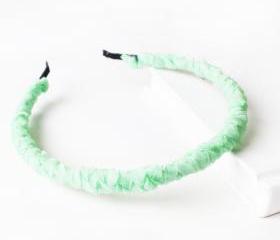 Handmade Mint Pure Color Hair Clip